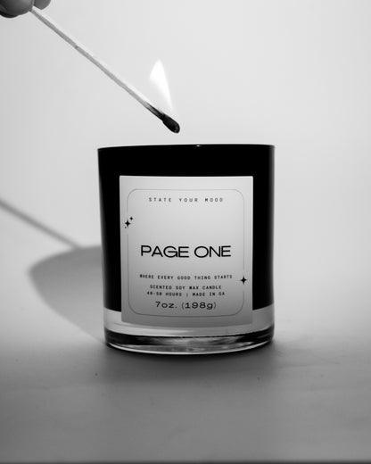 page one candle