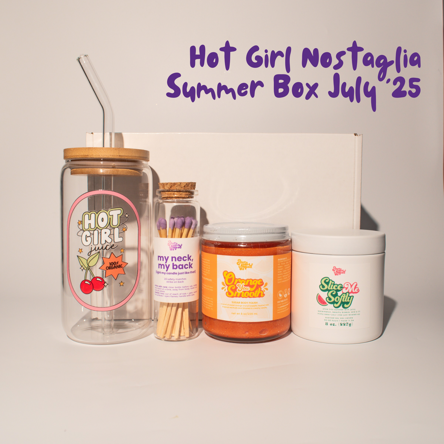 vybe setters club box – seasonal candle + self-care