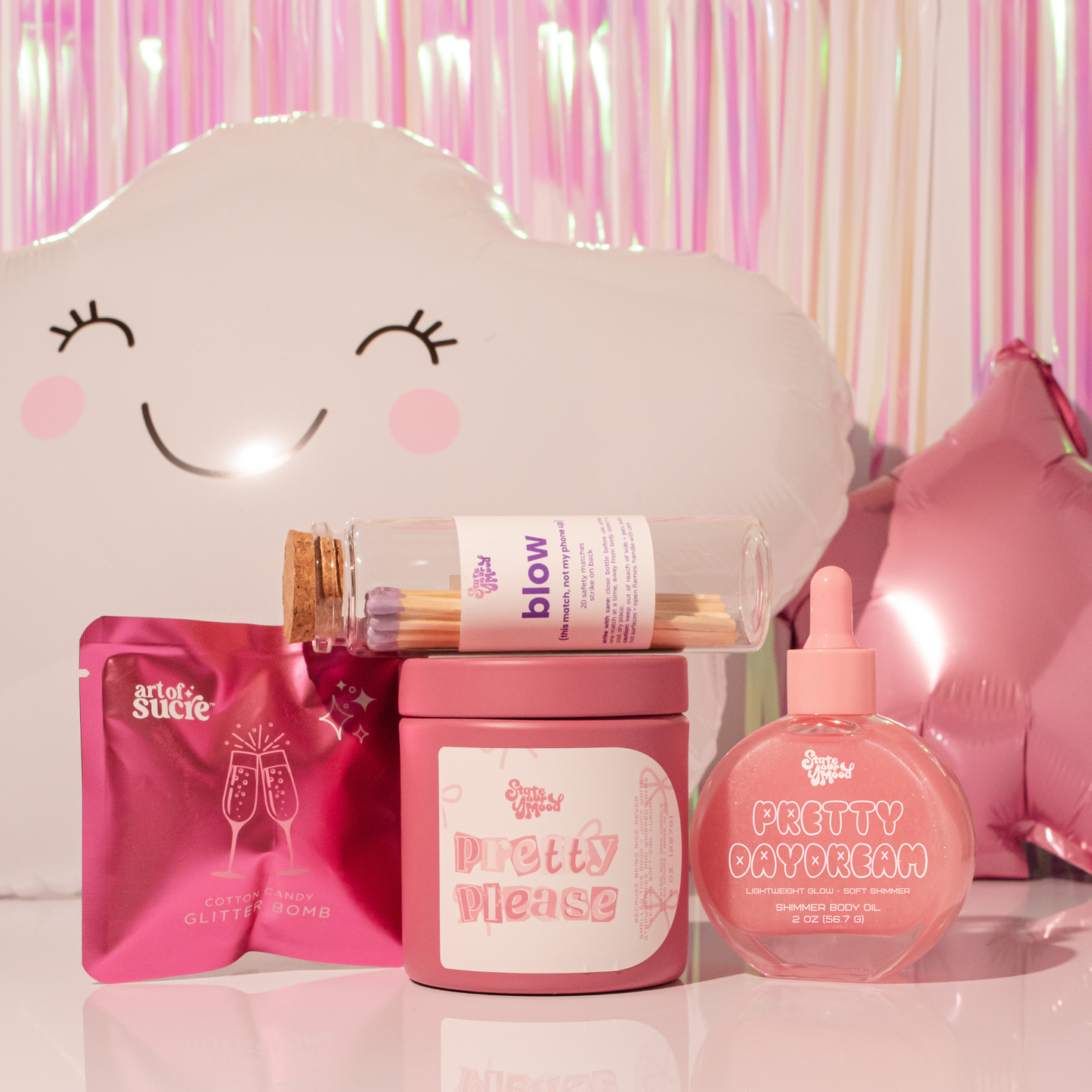 vybe setters club box – seasonal candle + self-care