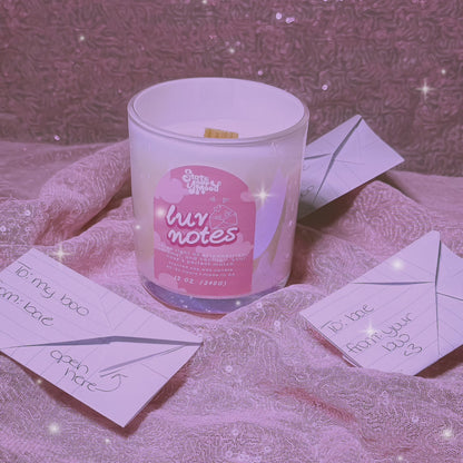 luv notes candle